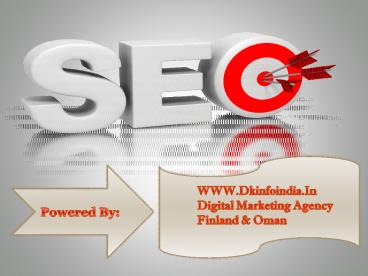 Seo Services Provider in Finland