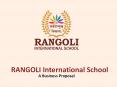 Rangoli International School Business Presentation PowerPoint PPT Presentation