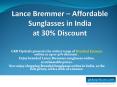 Lance Bremmer - Affordable Sunglasses in India