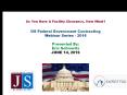 FEDERAL Govt Contracting - So You Have A Facility Clearance, Now What? PowerPoint PPT Presentation