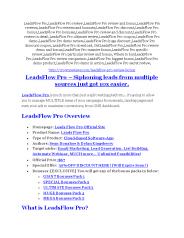 LeadsFlow Pro Review-MEGA $22,400 Bonus & 65% DISCOUNT