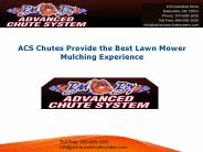 ACS Chutes Provide the Best Lawn Mower Mulching Experience