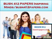 BUSN 412 PAPERS Real Success /busn412papers.com