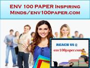 ENV 100 PAPER Real Success /env100paper.com