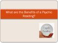 What are the Benefits of Psychic Reading? PowerPoint PPT Presentation
