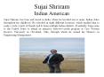 Sujai Shriram - Indian American PowerPoint PPT Presentation