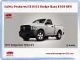 Safety Features of 2015 Dodge Ram 1500 HFE PowerPoint PPT Presentation