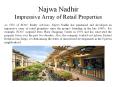 Najwa Nadhir – Impressive Array of Retail Properties PowerPoint PPT Presentation
