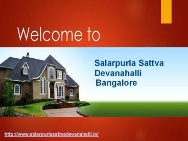 Salarpuria Sattva Devanahalli