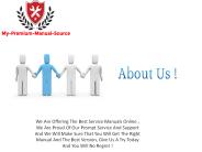case service manual