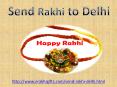 send Amazing rakhi to your Brother in Delhi PowerPoint PPT Presentation