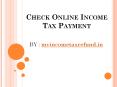 How to pay income tax? PowerPoint PPT Presentation