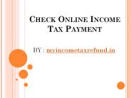 How to pay income tax?