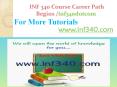 INF 340 Course Career Path Begins inf340dotcom PowerPoint PPT Presentation