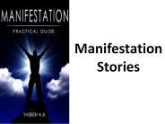 Manifestation Stories