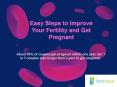 Easy Steps to Improve Your Fertility and Get Pregnant PowerPoint PPT Presentation