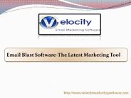 Email Blast Software-The Latest Marketing Tool