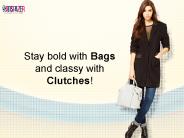 Stay bold with bags and classy with clutches