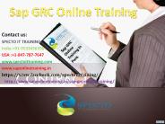 SAP GRC online training | SAP GRC 10.0 online training-specto