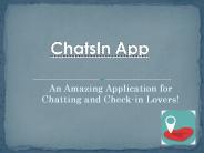 Free Android Chat Apps  – ChatsIn