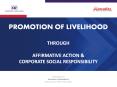 Fiinovation webinar on affirmative action and livelihood PowerPoint PPT Presentation