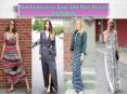 Best Footwear to Team with Maxi Dresses for Women