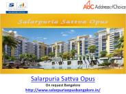 Salarpuria Sattva Opus