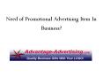 Need of Promotional Advertising Item In Business? PowerPoint PPT Presentation