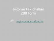 Download Challan 280 form