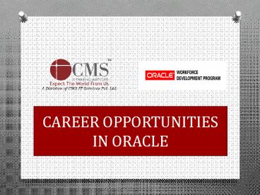 Career Opportunities In Oracle