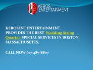 Wedding String Quartet Boston