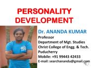 Personality Development