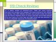 STD Check Reviews PowerPoint PPT Presentation