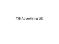TJB Advertising Sales Program PowerPoint PPT Presentation