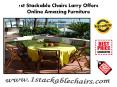 1st Stackable Chairs Larry Offers Online Amazing Furniture PowerPoint PPT Presentation