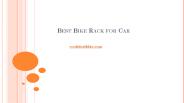 Best Bike Rack for Car