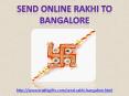 Amaze your Brother by sending online rakhi to Banglore PowerPoint PPT Presentation