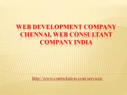 Web Development Company Chennai