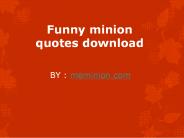 Minion names