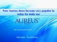 Now Aureus shoes become very popular in today for daily use PowerPoint PPT Presentation