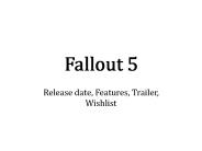 Fallout 5