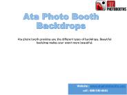 Searching For Good Photo Booth Backdrop