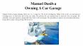 Manuel Dasilva - Owning A Car Garage PowerPoint PPT Presentation
