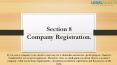 Section 8 Company Registration PowerPoint PPT Presentation