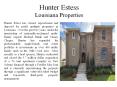Hunter Estess - Louisiana Properties PowerPoint PPT Presentation