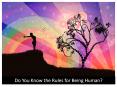 Do You Know the Rules for Being Human? PowerPoint PPT Presentation