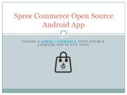 Spree Commerce Open Source Android App