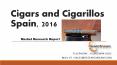 Cigars and Cigarillos Spain, 2016 PowerPoint PPT Presentation