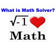 What is Math Solver?