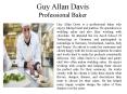 Guy Allan Davis - Professional Baker PowerPoint PPT Presentation